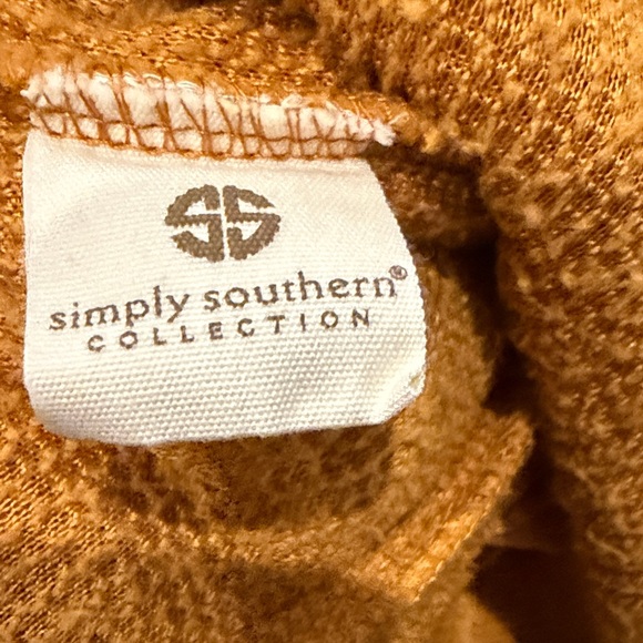 Simply Southern Bright Orange Sherpa Jacket - Picture 11 of 11